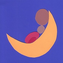 A Baby Moon Logo